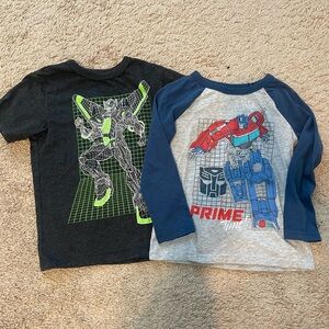 Kids Graphic Transformers T-Shirts